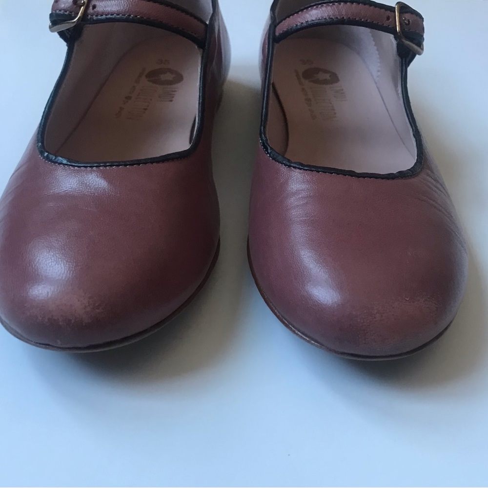 LMDI Collection Leather Mary Jane, Size 35 EU/ 3.5 US. - Picture 5 of 7